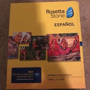 Rosetta Stone Spanish Latin American Edition